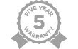 Five Year Warranty