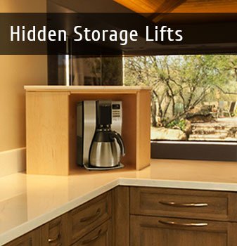 Hidden Storage Lifts