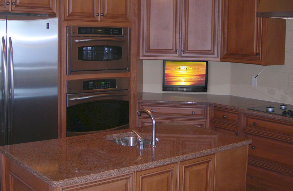 Kitchen Cabinet Tv Custom Made Kitchen Tv Cabinet Nexus 21